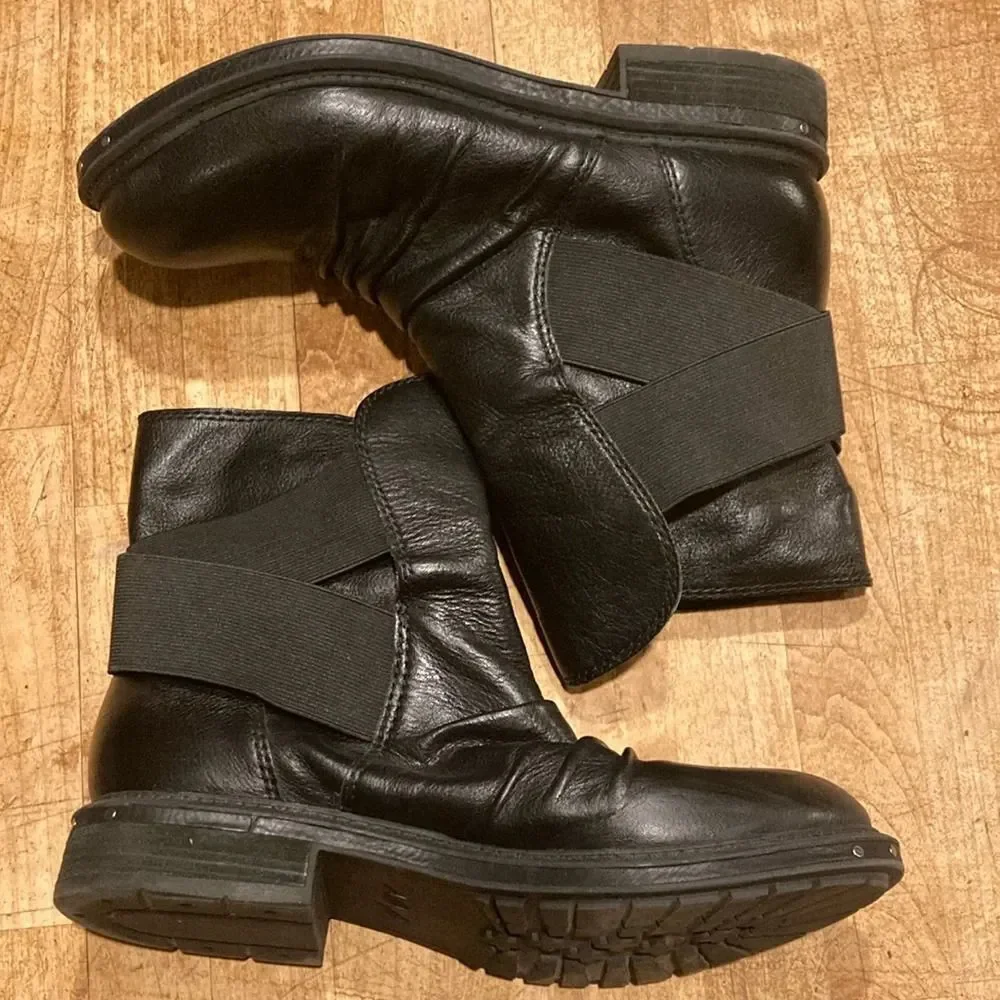 Naya Leather Ankle Boots